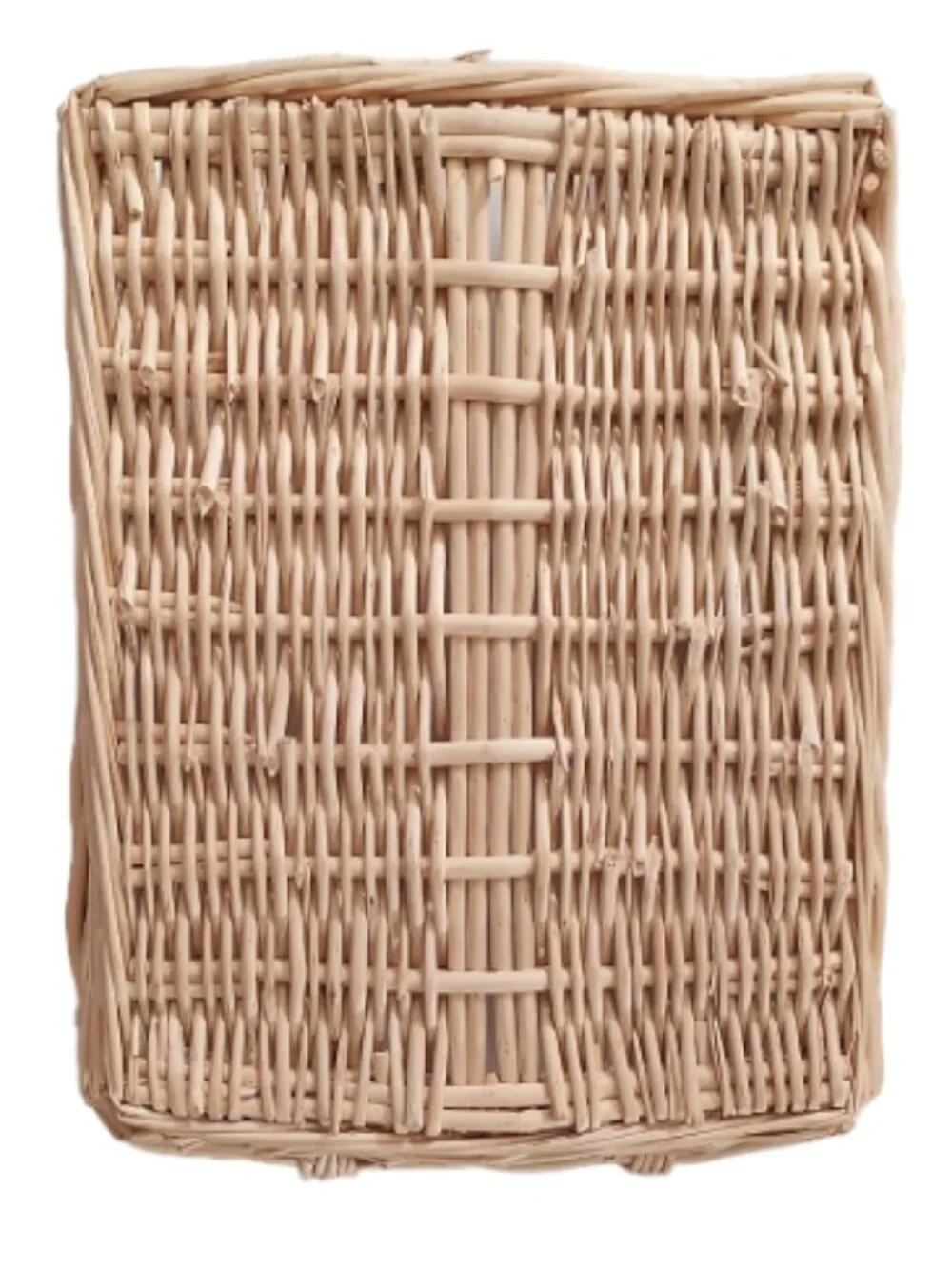 Unlined Sturdy Rectangular Shallow Basket